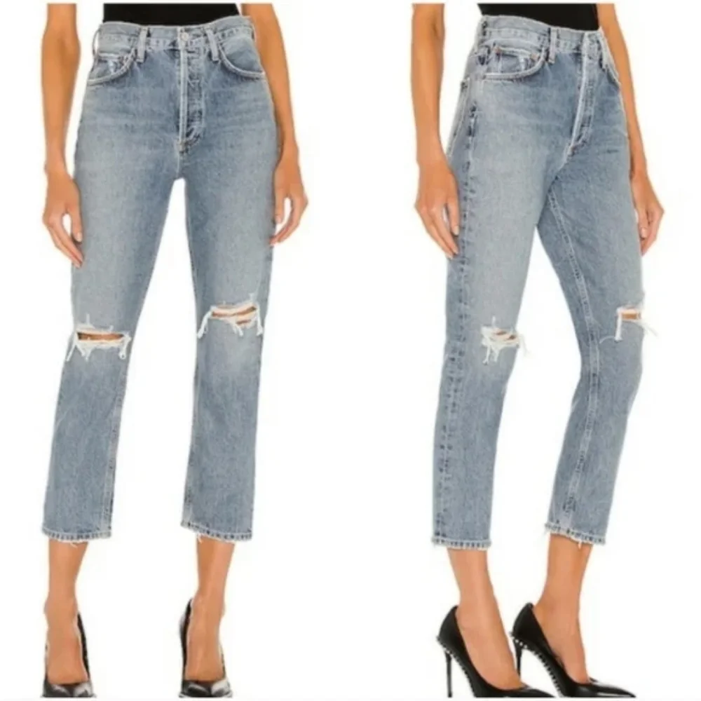 Agolde Riley Jeans Escalate - Picture 4 of 10